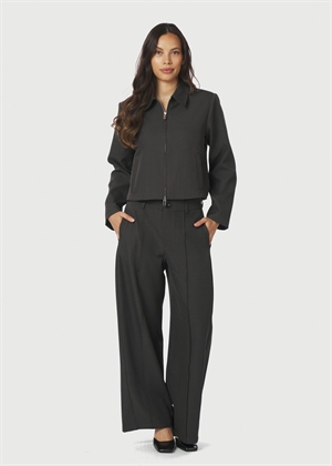 Viannery structure jakke Dark Grey Neo Noir 